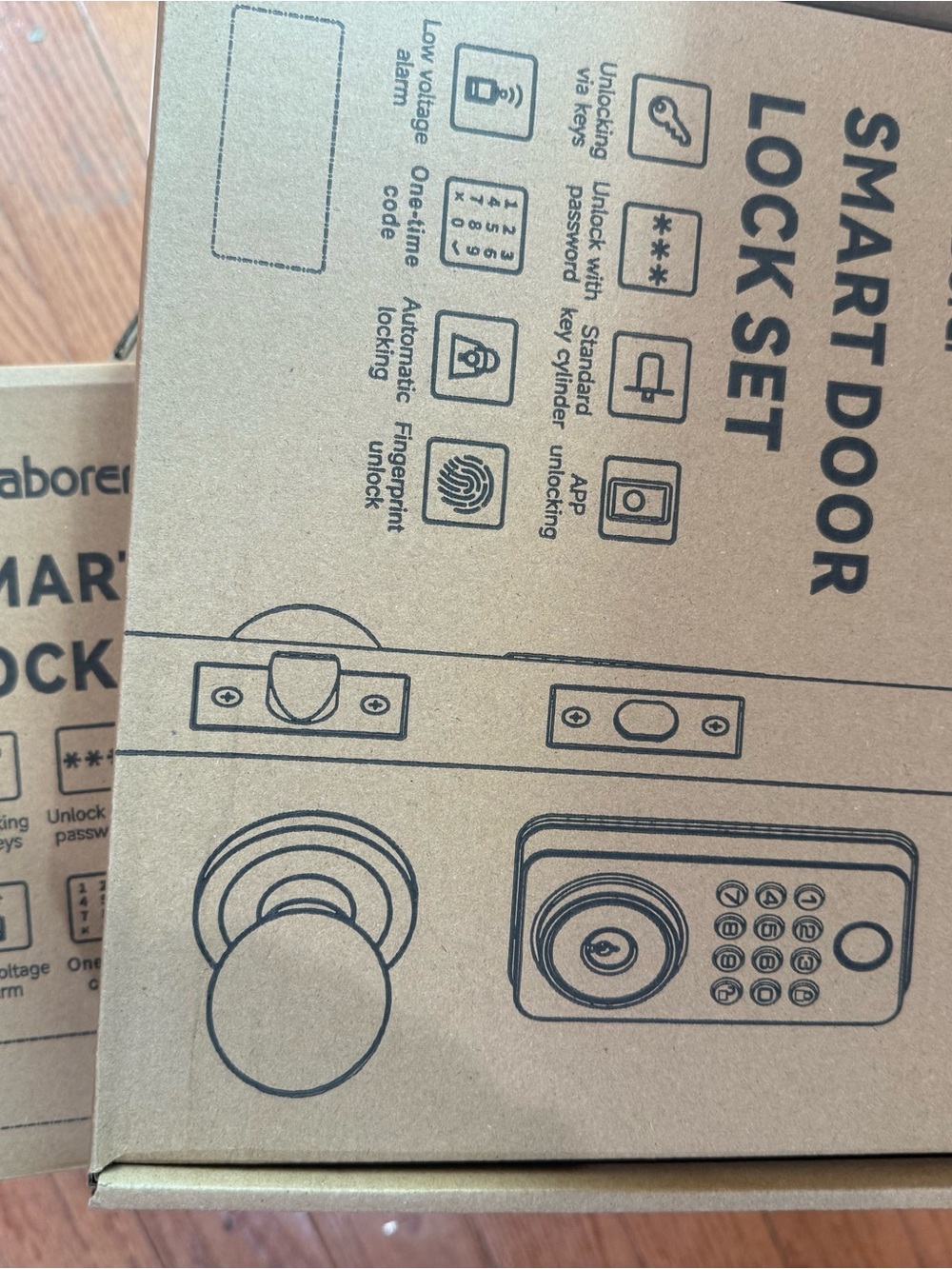 Smart Door Lock Set - Keypad & Fingerprint